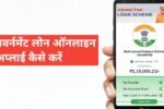 Government Loan Online Apply Kaise Kare